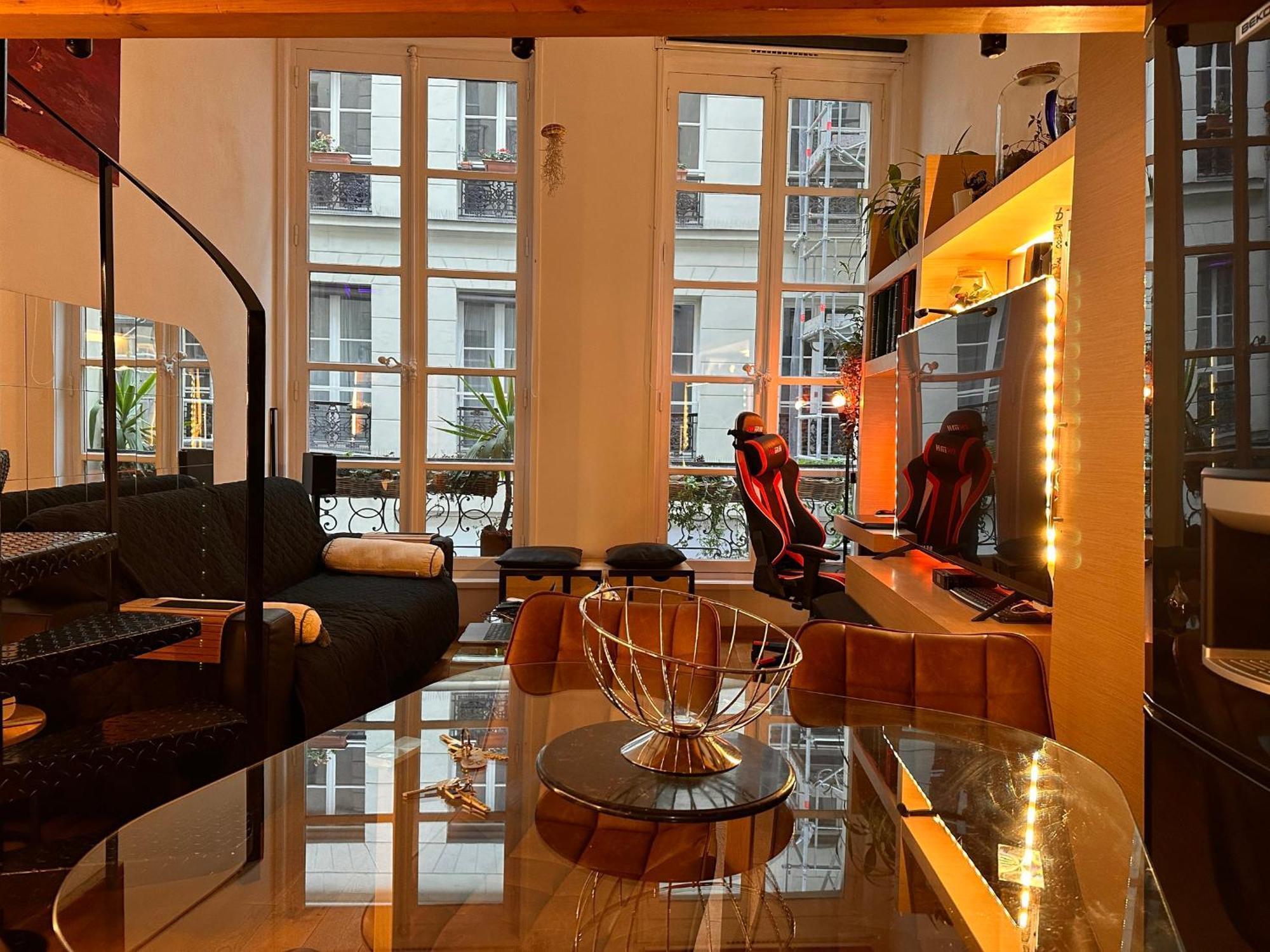 Magnifique Studio Au Coeur Du Marais Paris Bagian luar foto