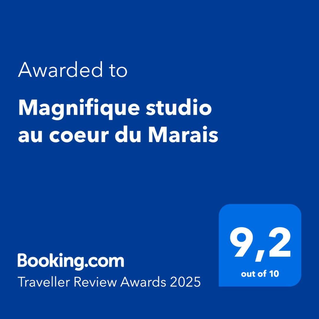Magnifique Studio Au Coeur Du Marais Paris Bagian luar foto
